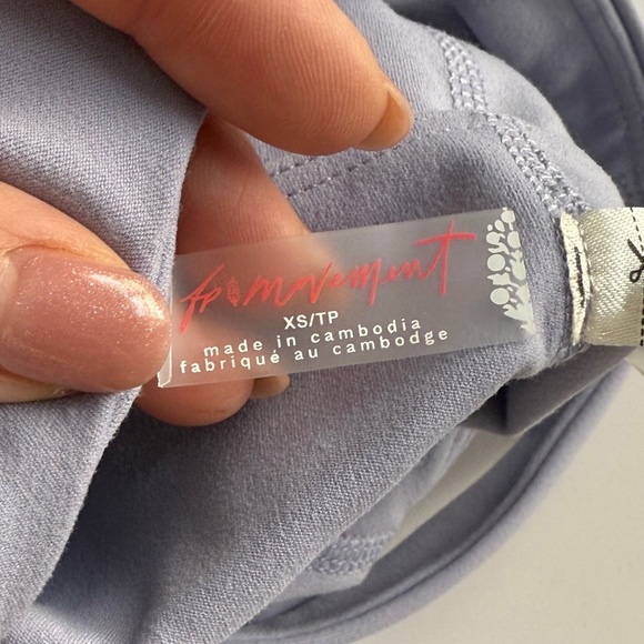 FP Movement Never Better Runsie Romper Lavender XS Activewear Yoga Lounge Runnin - Picture 3 of 11